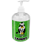 Cow Golfer Acrylic Soap & Lotion Bottle (Personalized)