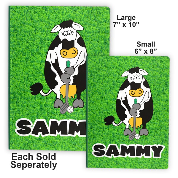 Cow Golfer Soft Cover Journal - Compare