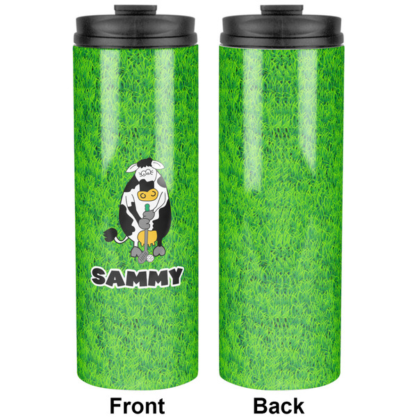 Cow Golfer Stainless Steel Tumbler - Apvl