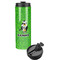 Cow Golfer Stainless Steel Skinny Tumbler (Personalized)