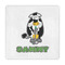 Cow Golfer Decorative Paper Napkins (Personalized)