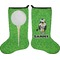 Cow Golfer Stocking - Double-Sided - Approval