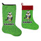 Cow Golfer Stockings - Side by Side compare