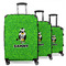 Cow Golfer Suitcase Set 1 - MAIN