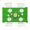 Cow Golfer Tablecloths (58"x102") - TOP VIEW