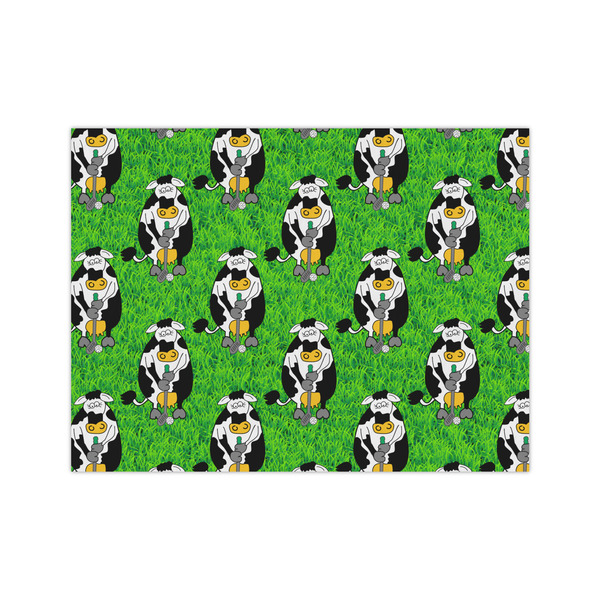 Custom Cow Golfer Tissue Paper Sheets - Medium - Lightweight