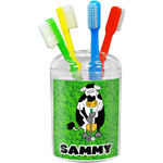 Cow Golfer Toothbrush Holder (Personalized)