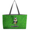 Cow Golfer Tote w/Black Handles - Front View