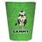 Cow Golfer Waste Basket (Personalized)