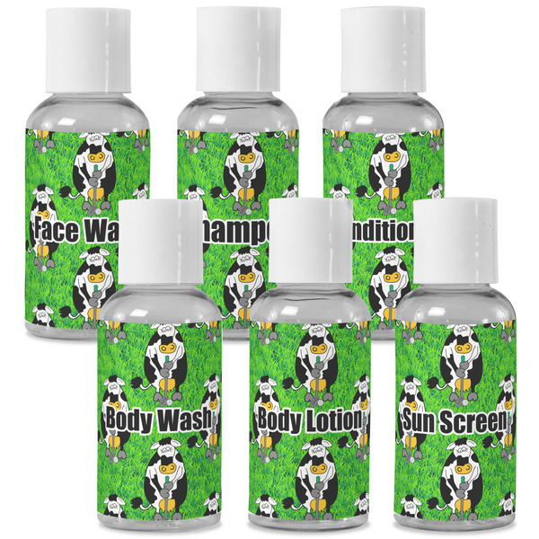 Custom Cow Golfer Travel Bottles (Personalized)