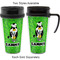 Cow Golfer Travel Mugs - with & without Handle