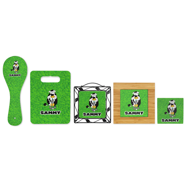 Cow Golfer Trivets - All Trivets