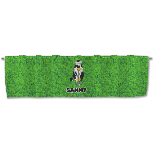 Cow Golfer Valance - Front