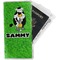 Cow Golfer Travel Document Holder