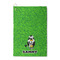 Cow Golfer Waffle Weave Golf Towel (Personalized)