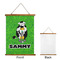 Cow Golfer Wall Hanging Tapestry - Portrait - APPROVAL