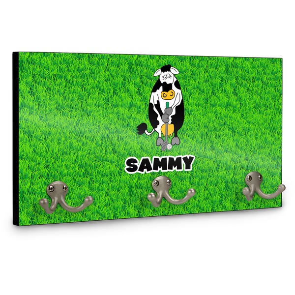 Cow Golfer Coat Hanger Main
