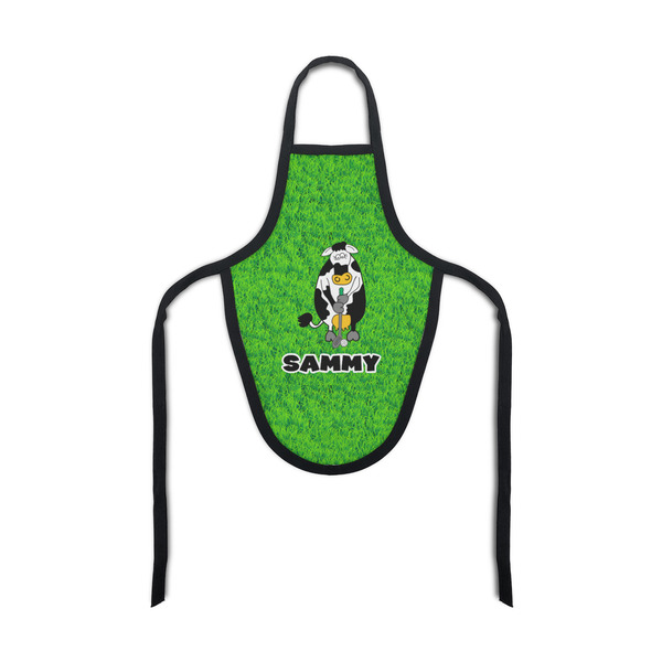 Custom Cow Golfer Bottle Apron (Personalized)