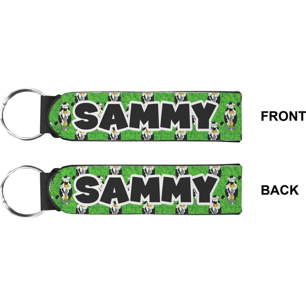 Cow Golfer Wristlet (Front + Back)