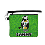 Cow Golfer Wristlet ID Case w/ Name or Text