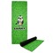 Cow Golfer Yoga Mat with Black Rubber Back Full Print View