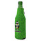 Cow Golfer Zipper Bottle Cooler - ANGLE (bottle)
