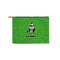 Cow Golfer Zipper Pouch Small (Front)