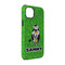 Cow Golfer iPhone 14 Tough Case - Angle