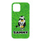 Cow Golfer iPhone 15 Case - Back