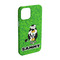 Cow Golfer iPhone Case - Plastic - iPhone 15 Pro (Personalized)