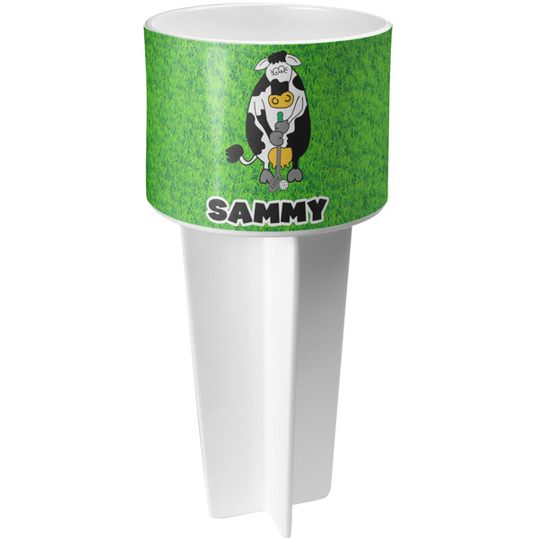 Cow Golfer spiker_white_apvl