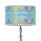 Happy Easter 12" Drum Lampshade - ON STAND (Poly Film)