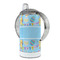 Happy Easter 12 oz Stainless Steel Sippy Cups - FULL (back angle)