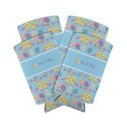 Happy Easter Can Cooler (tall 12 oz) - Set of 4 (Personalized)