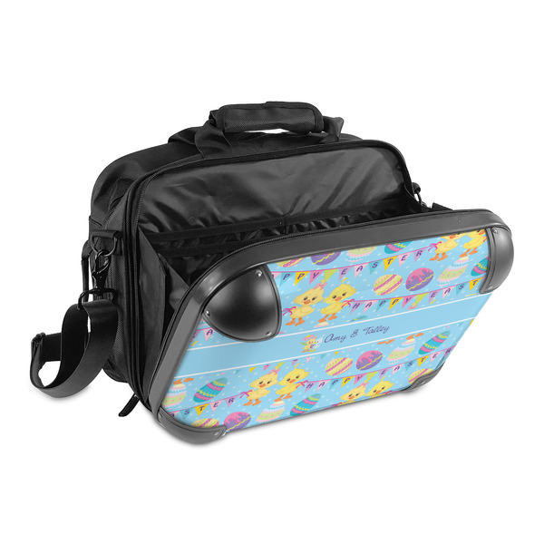 Happy Easter 15" Hard Shell Briefcase - Open
