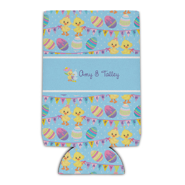Custom Happy Easter Can Cooler (Personalized)