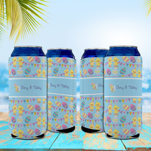 Happy Easter 16oz Can Sleeve - Set of 4 - LIFESTYLE