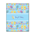 Happy Easter Wood Print - 16x20 (Personalized)