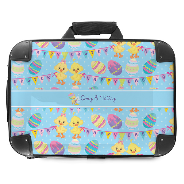 Custom Happy Easter Hard Shell Briefcase - 18" (Personalized)