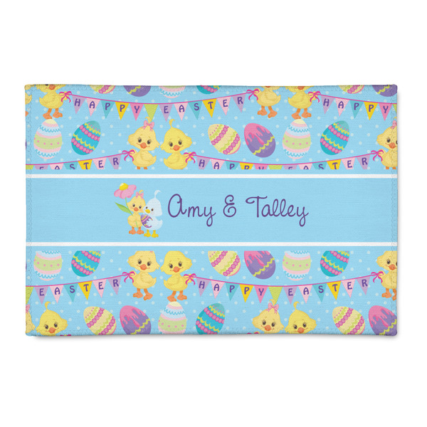 Custom Happy Easter 2' x 3' Patio Rug (Personalized)