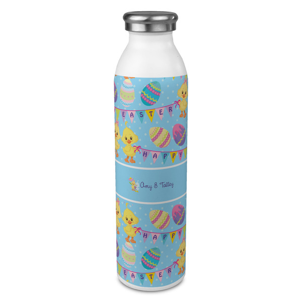 Custom Happy Easter 20oz Stainless Steel Water Bottle - Full Print (Personalized)