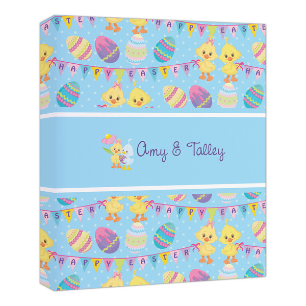 Custom Happy Easter Canvas Print - 20x24 (Personalized)
