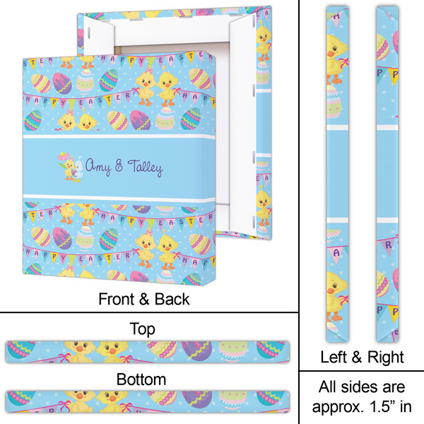 Happy Easter 20x24 - Canvas Print - Approval