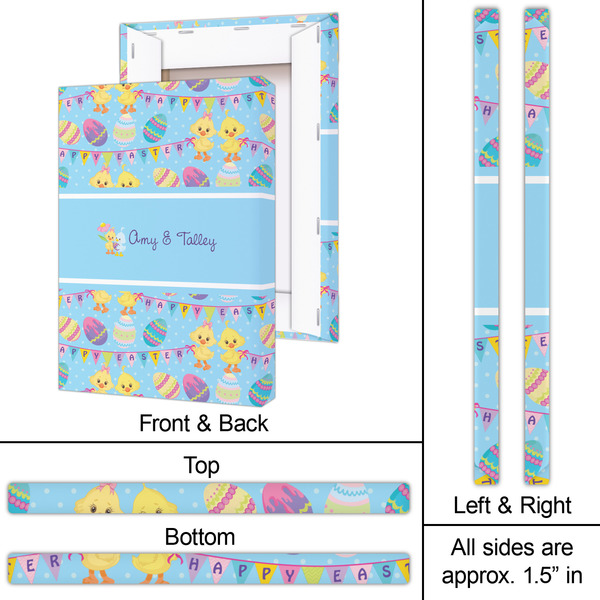 Happy Easter 20x30 - Canvas Print - Approval