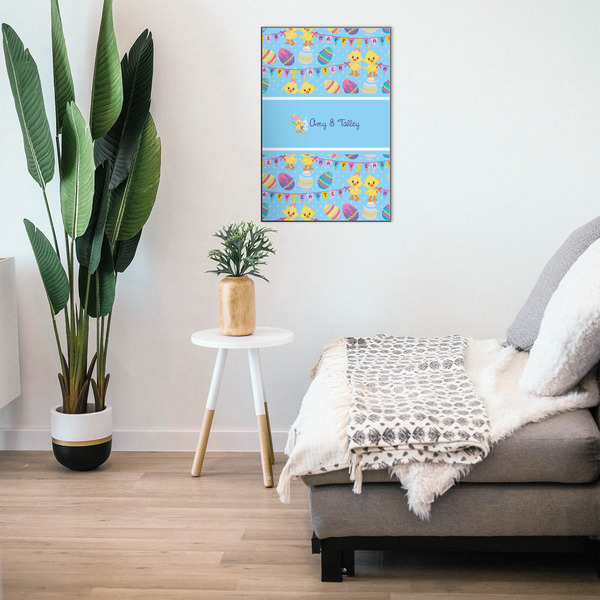 Happy Easter 20x30 Wood Print - In Context