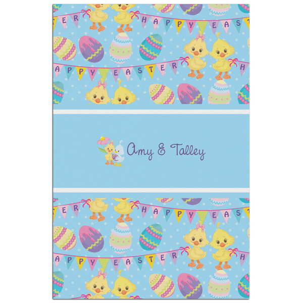 Custom Happy Easter Poster - Matte - 24x36 (Personalized)