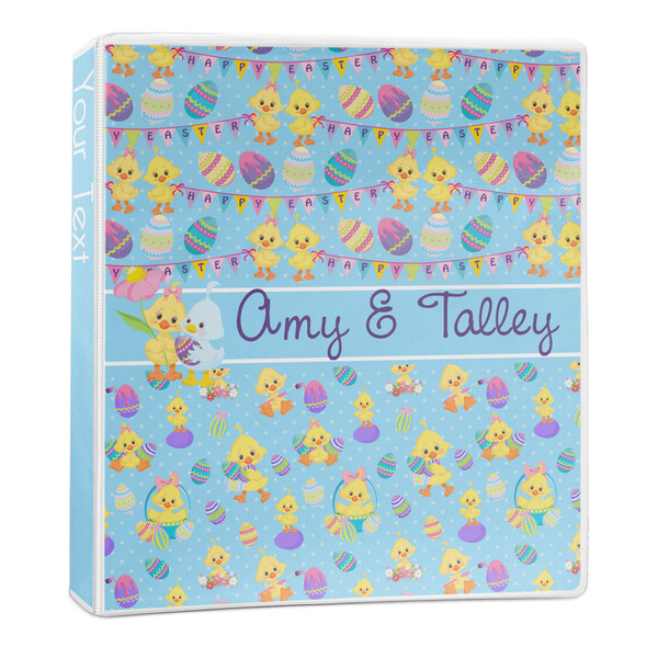 Custom Happy Easter 3-Ring Binder - 1 inch (Personalized)