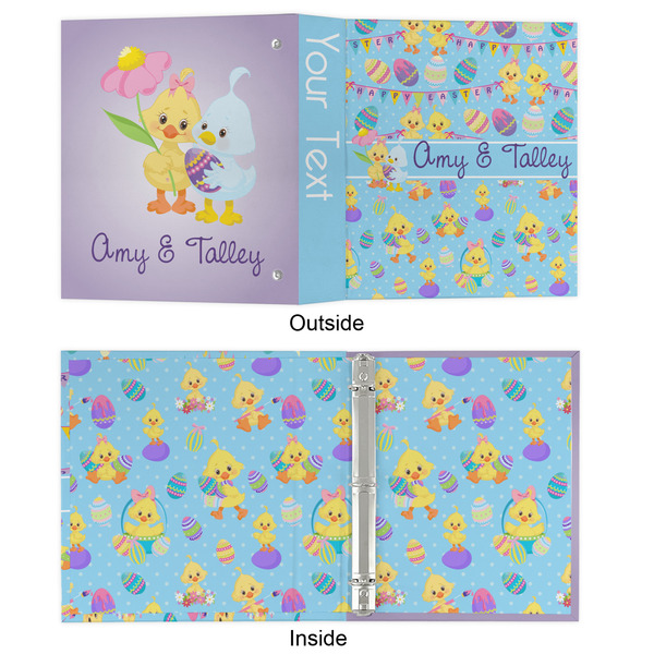 Happy Easter 3 Ring Binders - Full Wrap - 1" - APPROVAL
