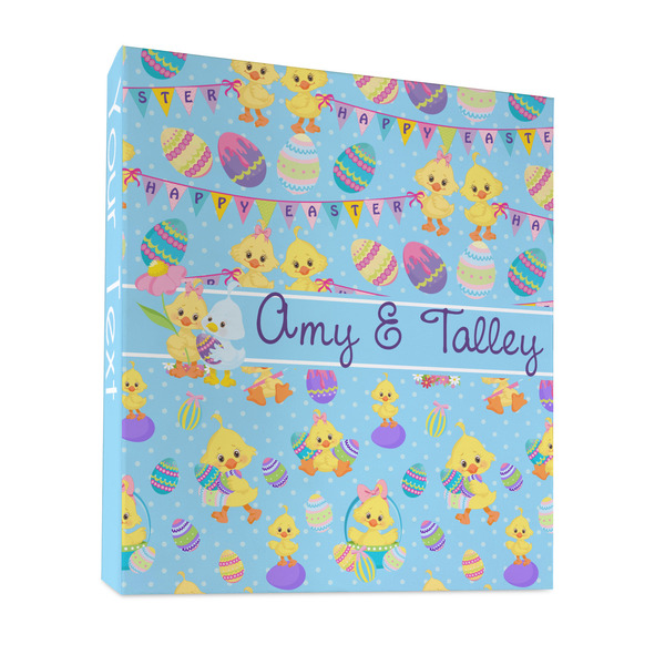Custom Happy Easter 3 Ring Binder - Full Wrap - 1" (Personalized)