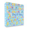 Happy Easter 3 Ring Binder - Full Wrap - 2" (Personalized)